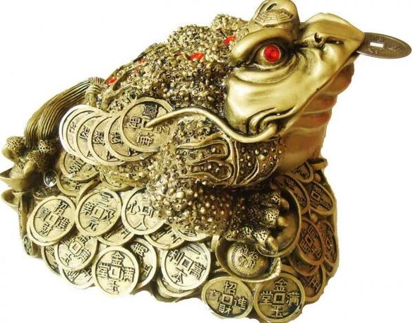 The three-legged toad will bring stable prosperity and good luck to the house. 