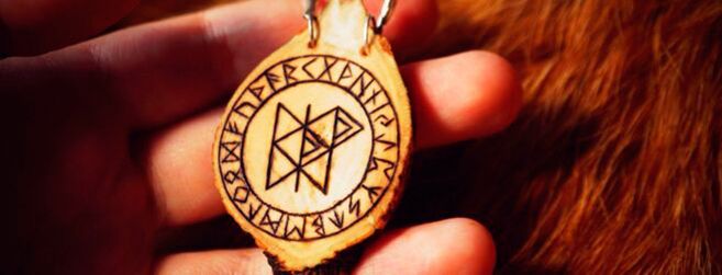 runes on the good luck charm