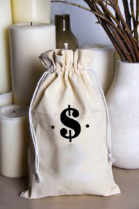 the bag for the money