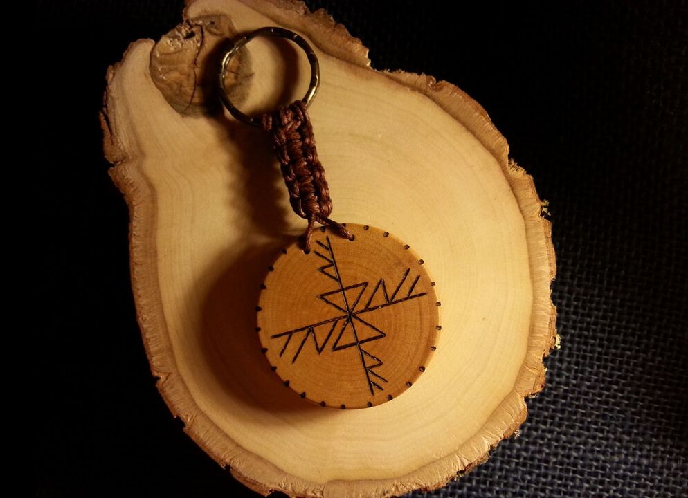 The Mill runic amulet will attract wealth to the owner