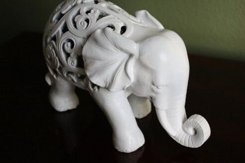 elephant figure as good luck charm